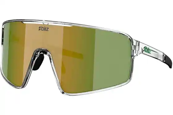 XXL Sale % - Bliz P001s Transparent White - Brown w Green Multi