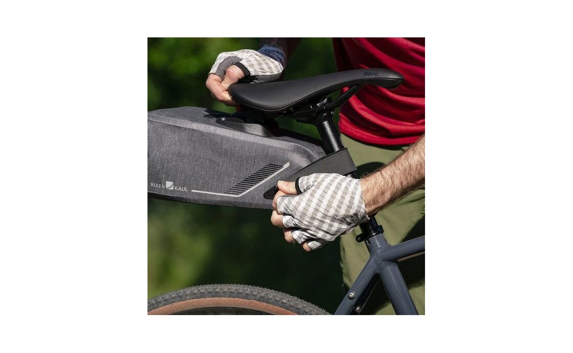 KLICKfix by Rixen&Kaul Bikepack X Compact Waterproof Satteltasche inkl. Adapter