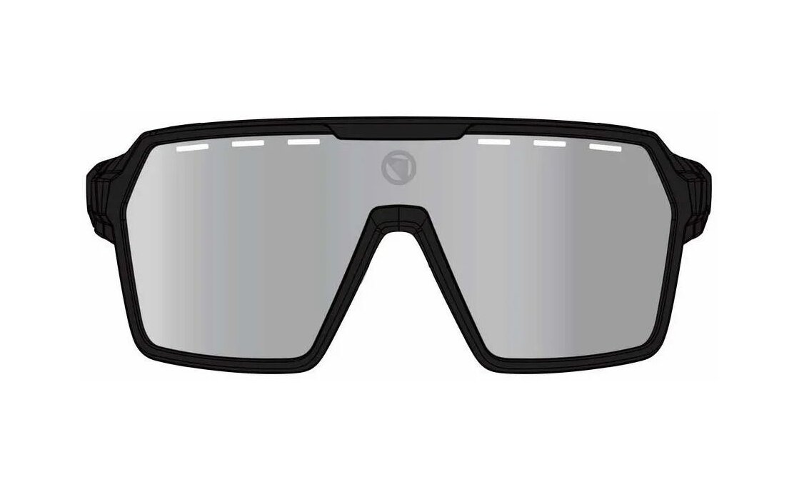 Endura Singletrack Brillenset Photochromic - Mattschwarz