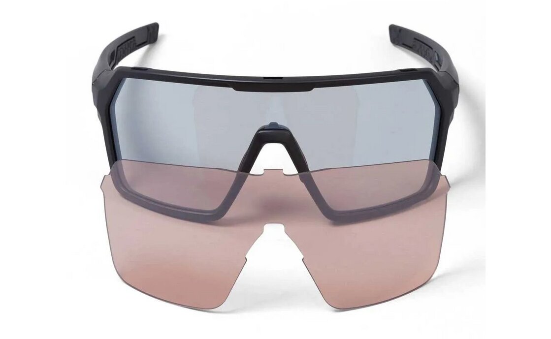 Endura Singletrack Brillenset Photochromic - Mattschwarz