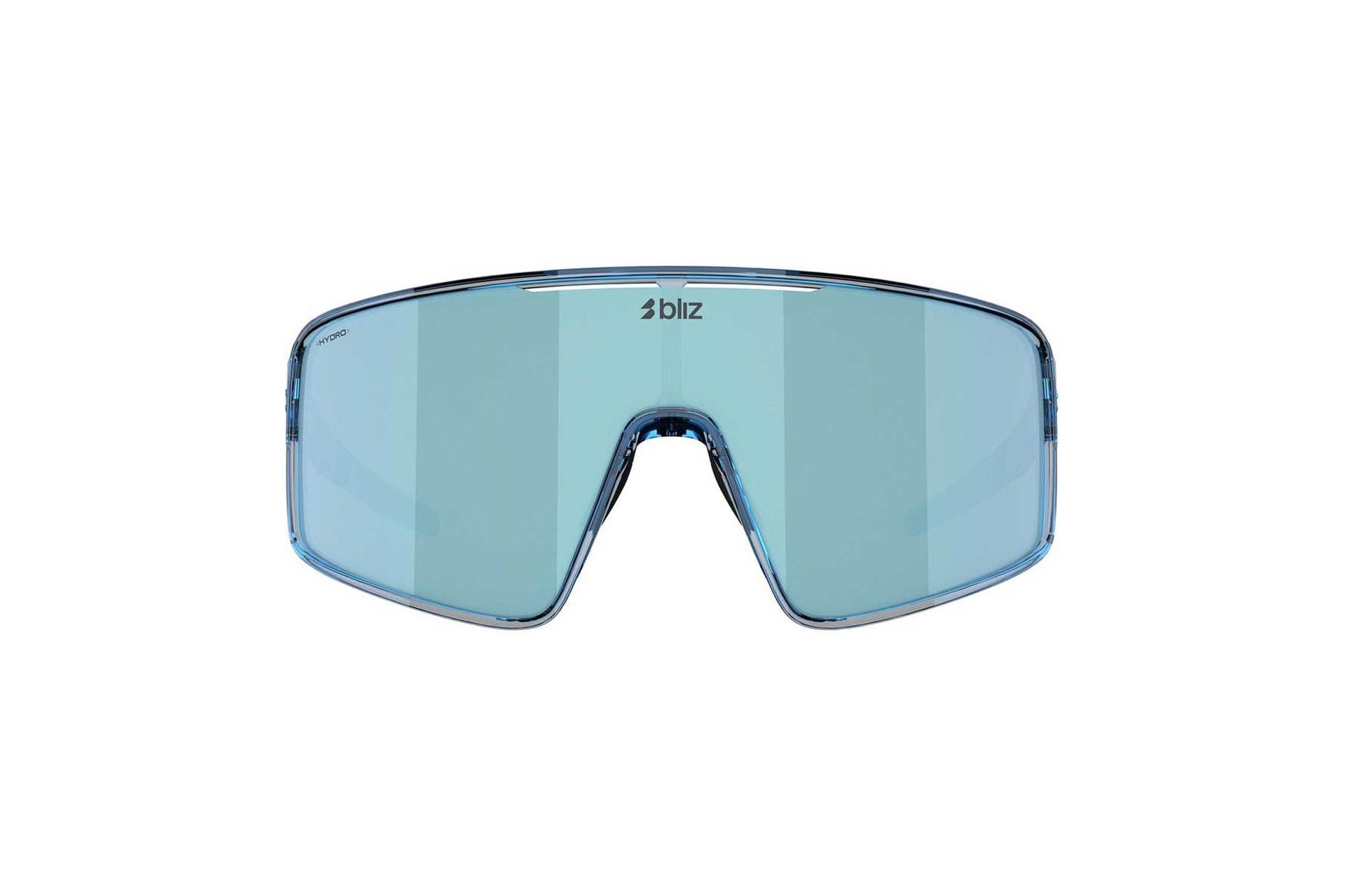 Bliz P001s Transparent Blue - Smoke w Ice Blue Multi