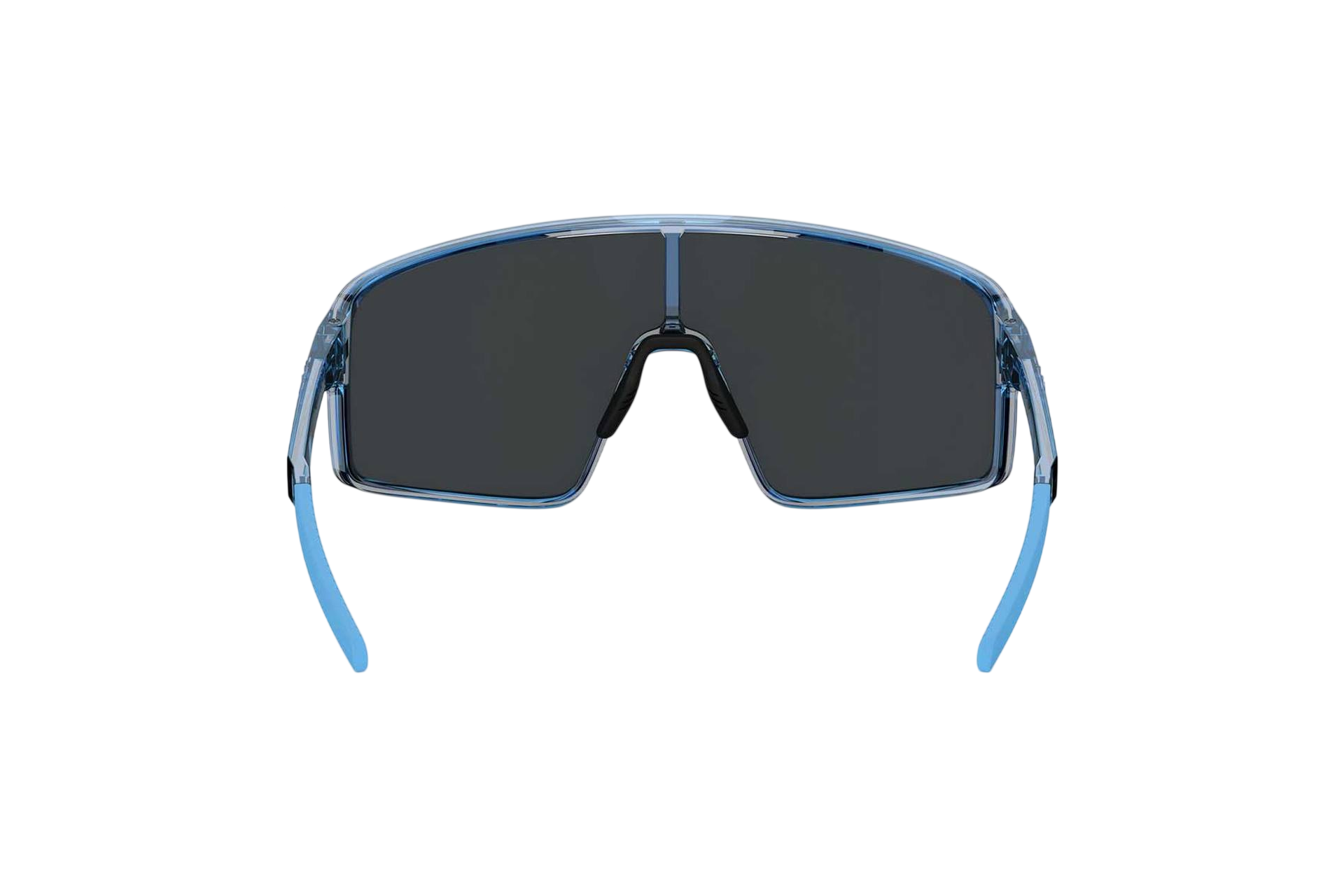 Bliz P001s Transparent Blue - Smoke w Ice Blue Multi