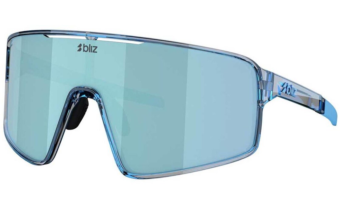 Bliz P001s Transparent Blue - Smoke w Ice Blue Multi