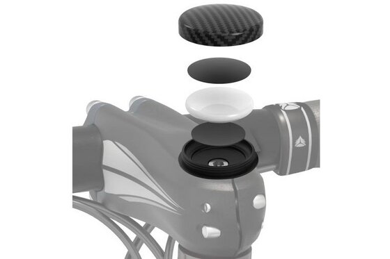 Fahrradcomputer - Lunivo FindMyBike Ahead-Cover f&uuml;r Apple AirTag