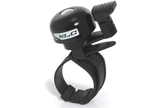 XLC - Fahrradzubehör - XLC Miniglocke Oversize DD-M05 flexible Befestigung