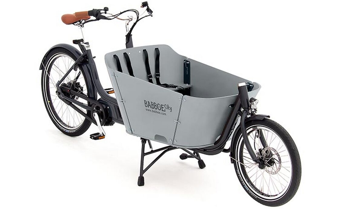 Babboe City Mountain - 500 Wh - 26 Zoll - Long John