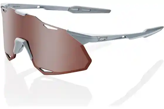 100 Percent - Fahrradbrillen - 100 Percent Hypercraft XS Soft Tact Black / HiPER Red Mirror