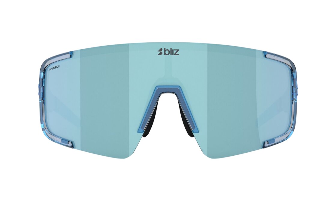 Bliz P003 Small Transparent Blue - Smoke w Ice Blue Multi