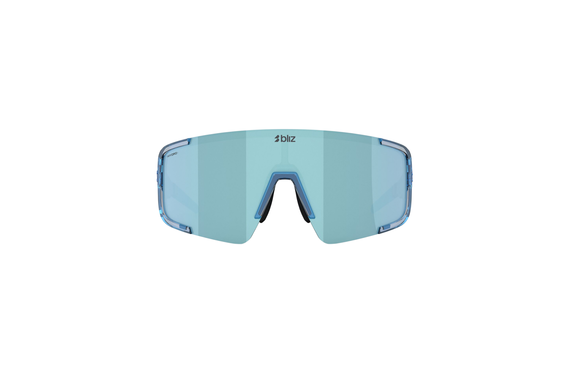 Bliz P003 Small Transparent Blue - Smoke w Ice Blue Multi