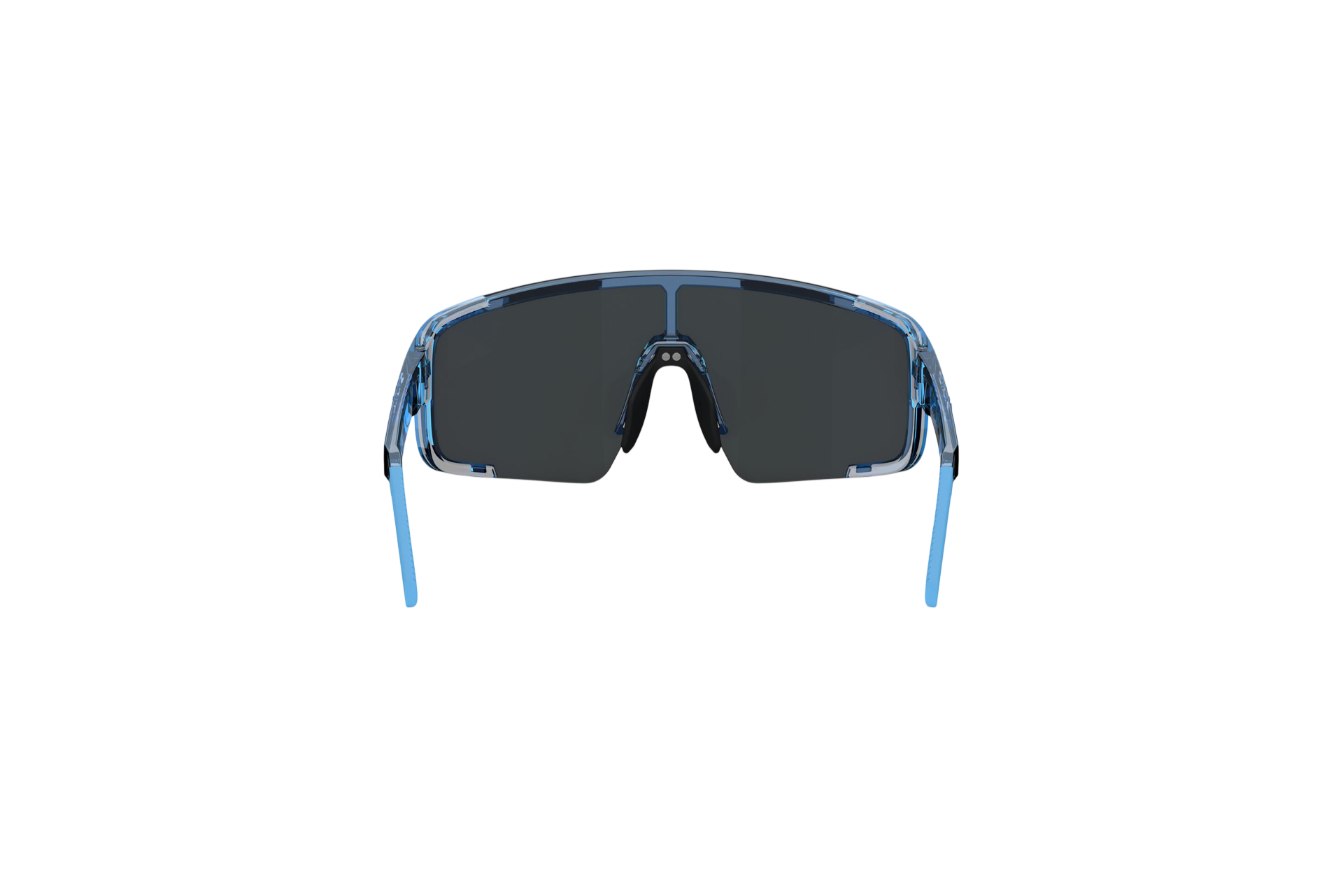 Bliz P003 Small Transparent Blue - Smoke w Ice Blue Multi