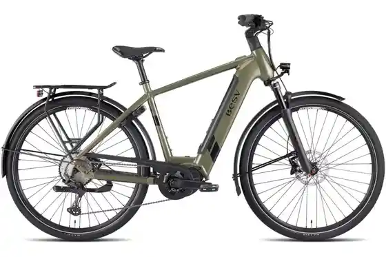 Herren - 28 Zoll - Mittelmotor - E-Bike-Pedelec - BESV TR 1.1 Step Over - 720 Wh - 28 Zoll - Diamant