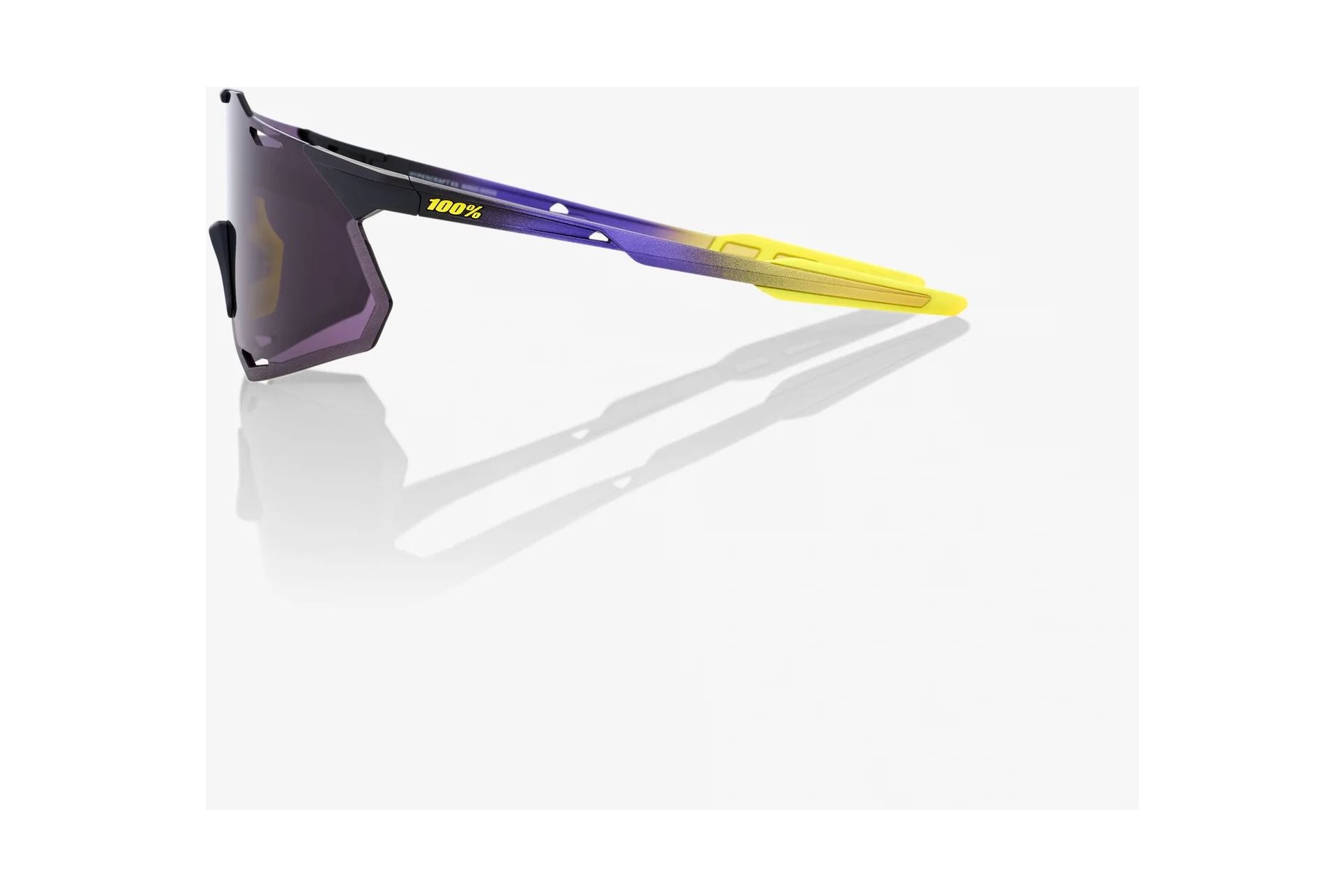 100 Percent Hypercraft XS Matte Metallic Digital Brights / Dark Purple L