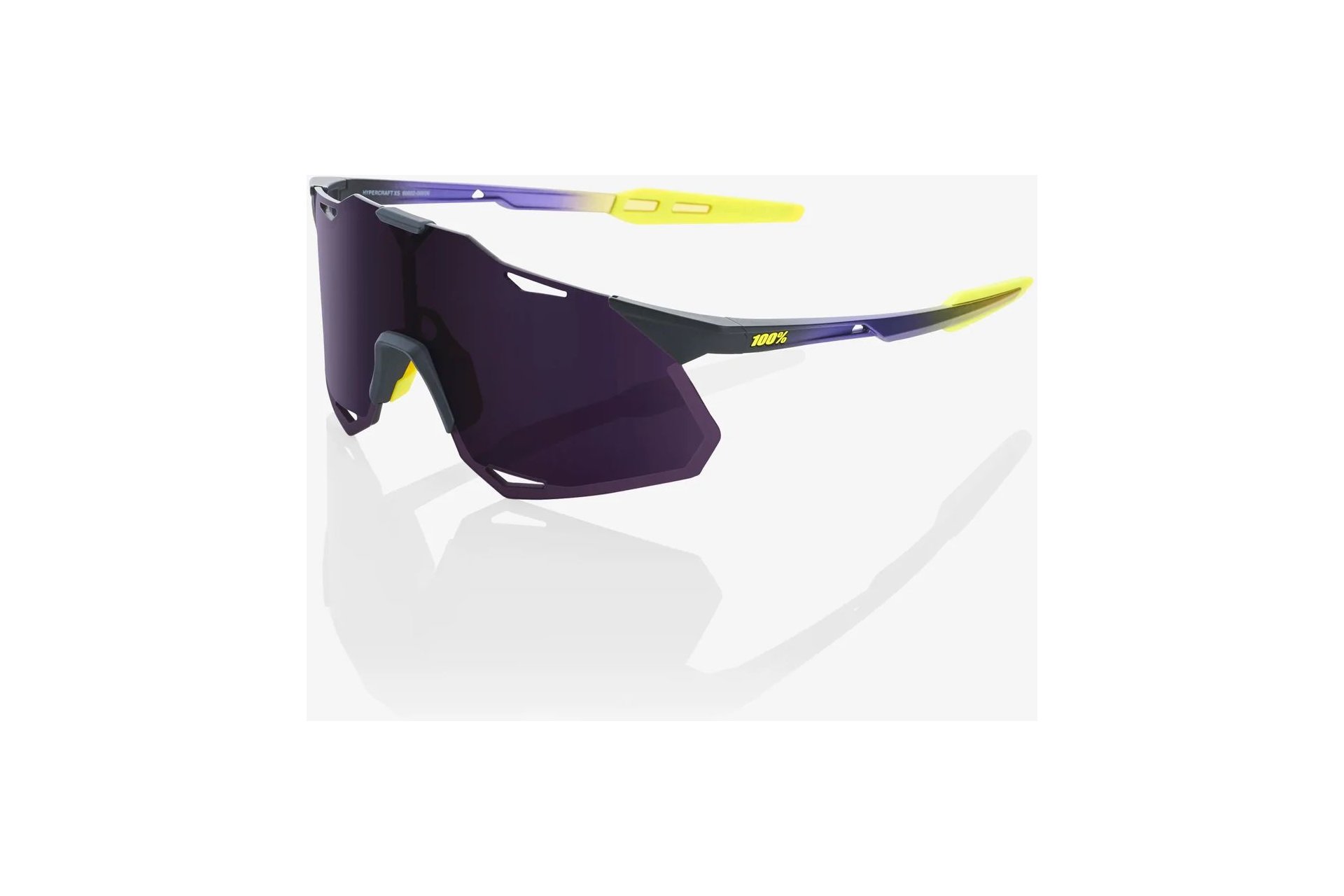 100 Percent Hypercraft XS Matte Metallic Digital Brights / Dark Purple L
