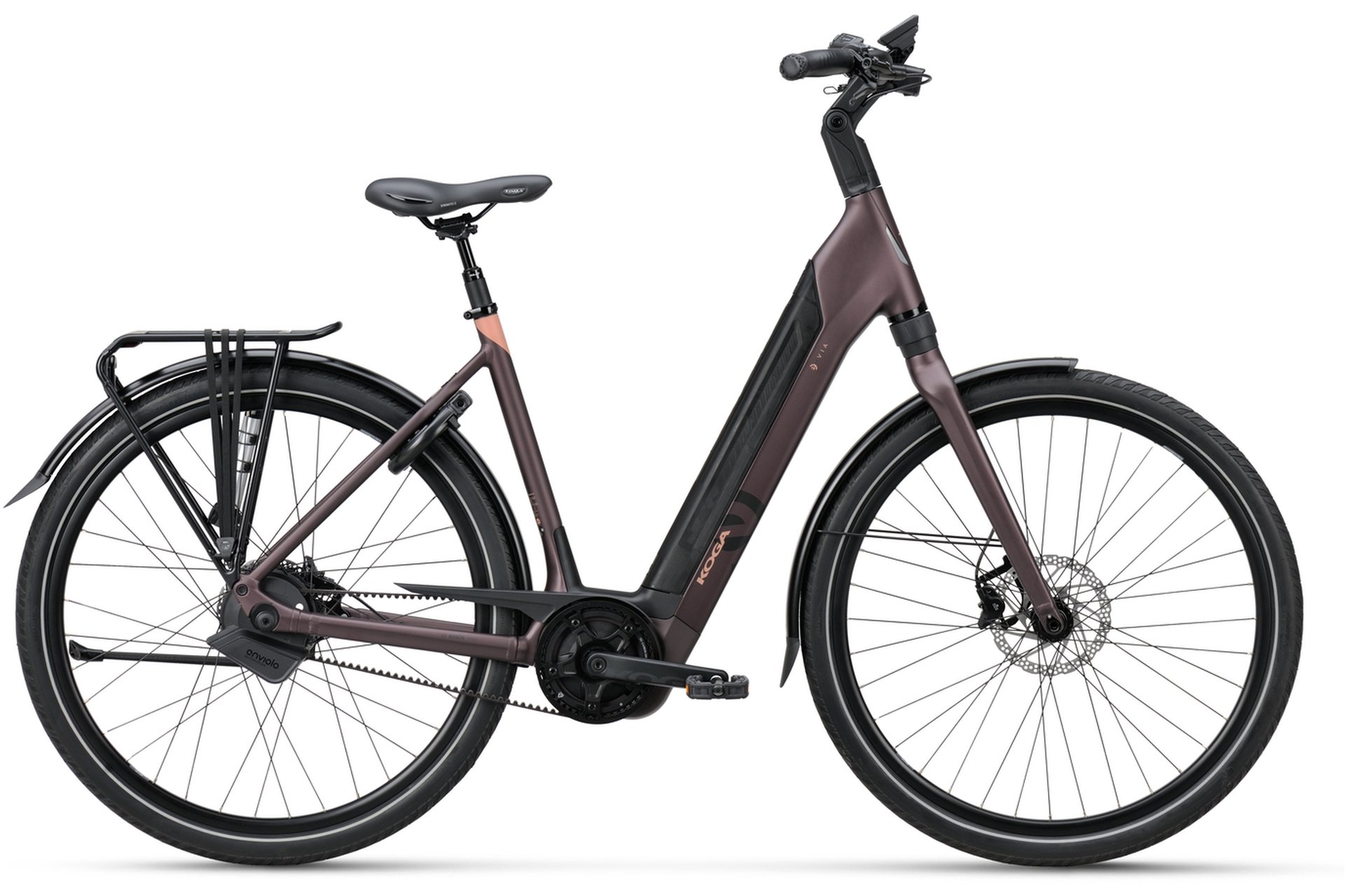 Koga Evia Pro Automatic - 500 Wh - 28 Zoll - Tiefeinsteiger