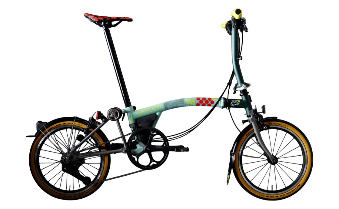 Brompton P Line Explore Tour De France - 16 Zoll - Faltrahmen - 2026