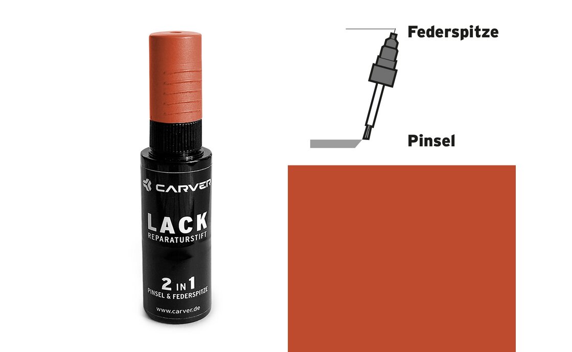 Carver Lackstift Copper Orange