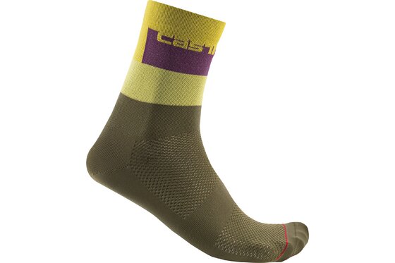 Fahrradbekleidung Sale - CASTELLI Blocco 15 Socken
