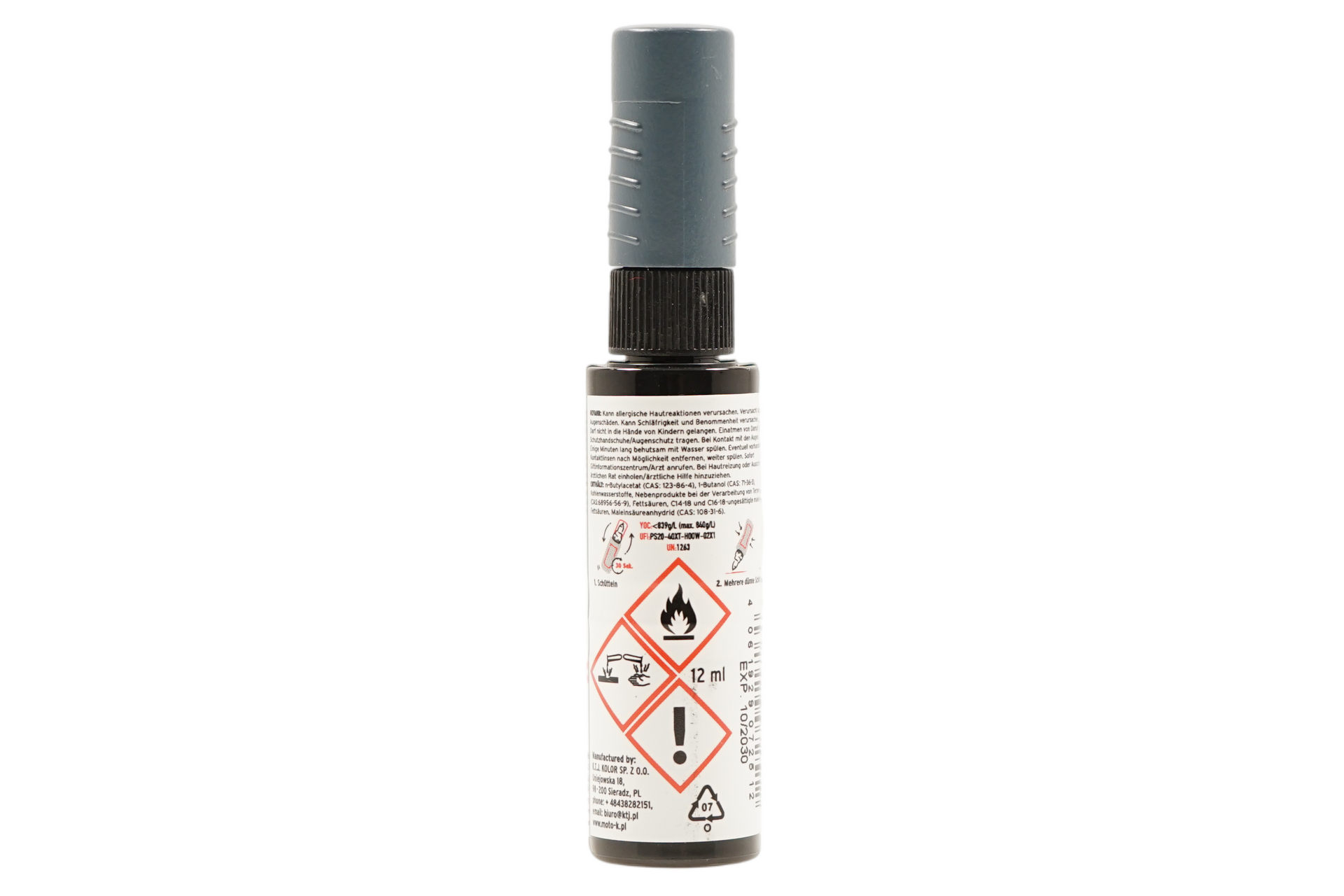 Carver Lackstift Dark Grey Blue