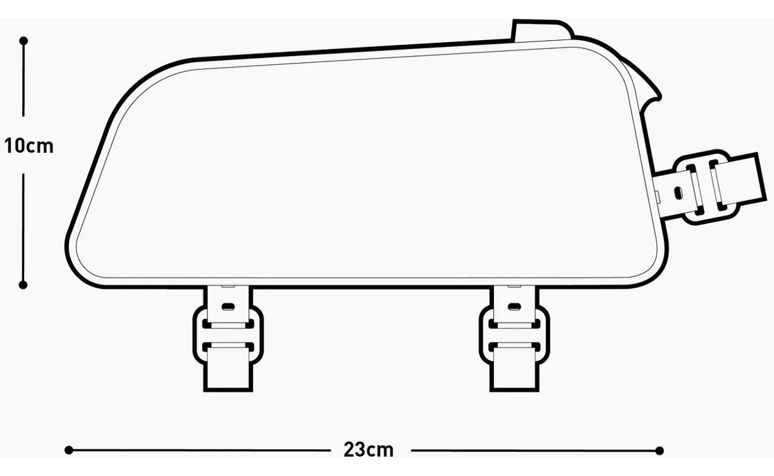 Evoc Top Tube Pack WP 1
