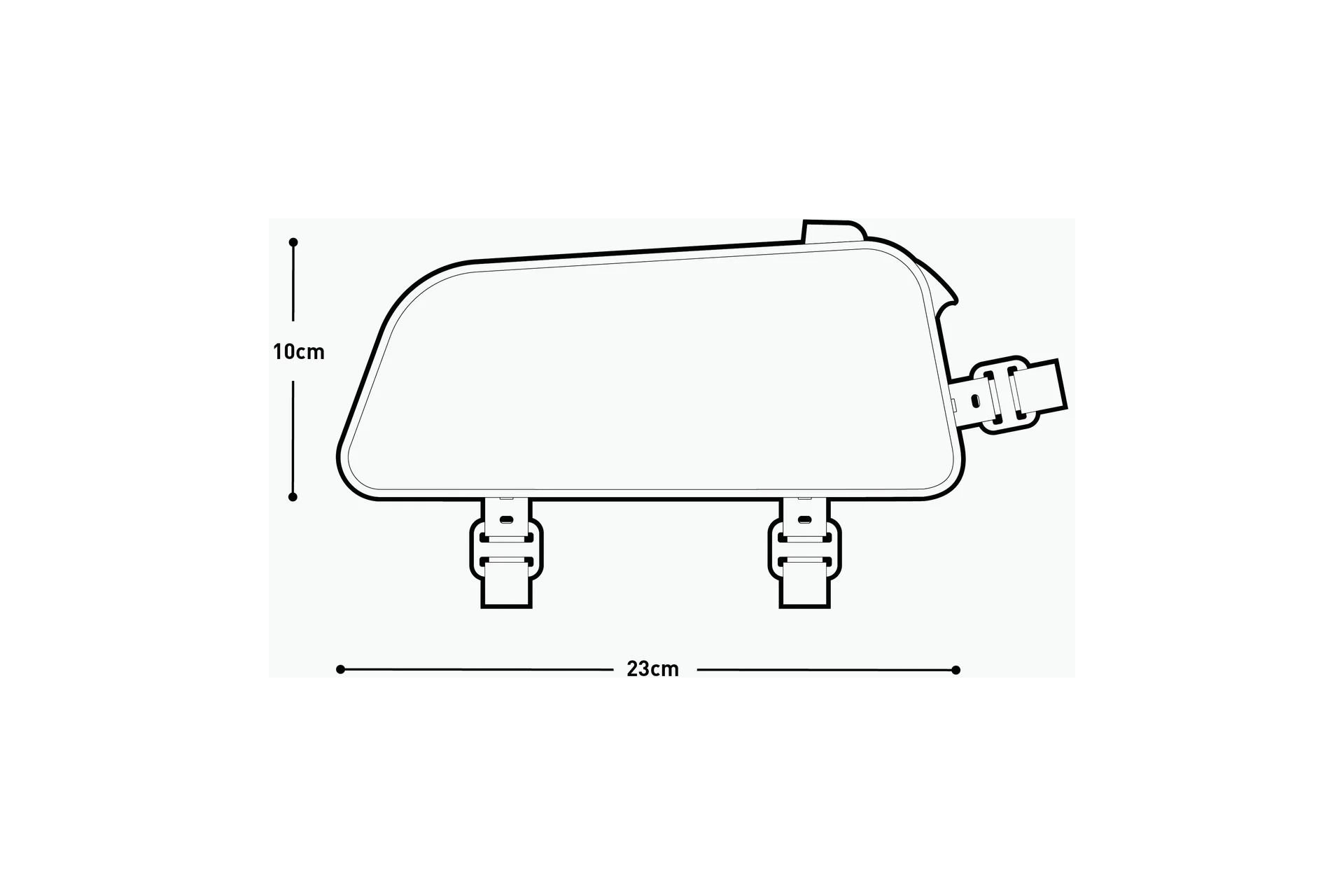 Evoc Top Tube Pack WP 1