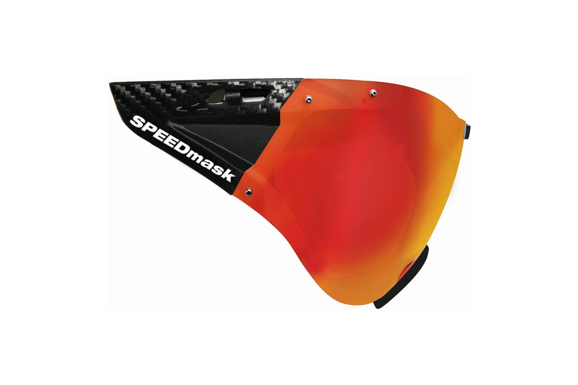 Casco SPEEDmask Carbonic rot Multilayer Visier