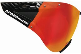 Casco SPEEDmask Carbonic rot Multilayer Visier
