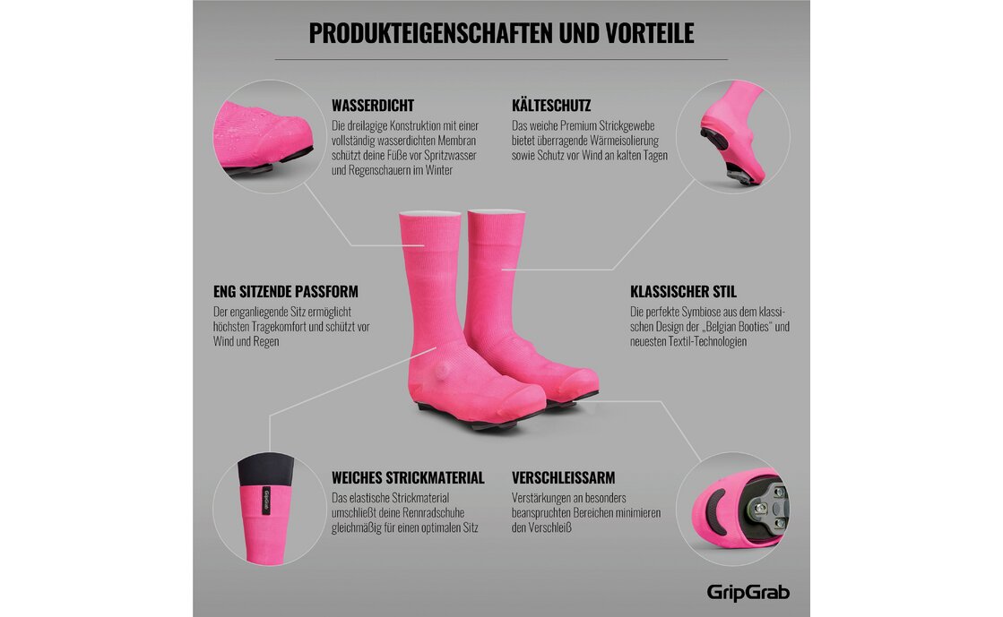 GRIPGRAB Flandrien Waterproof Road Überschuhe