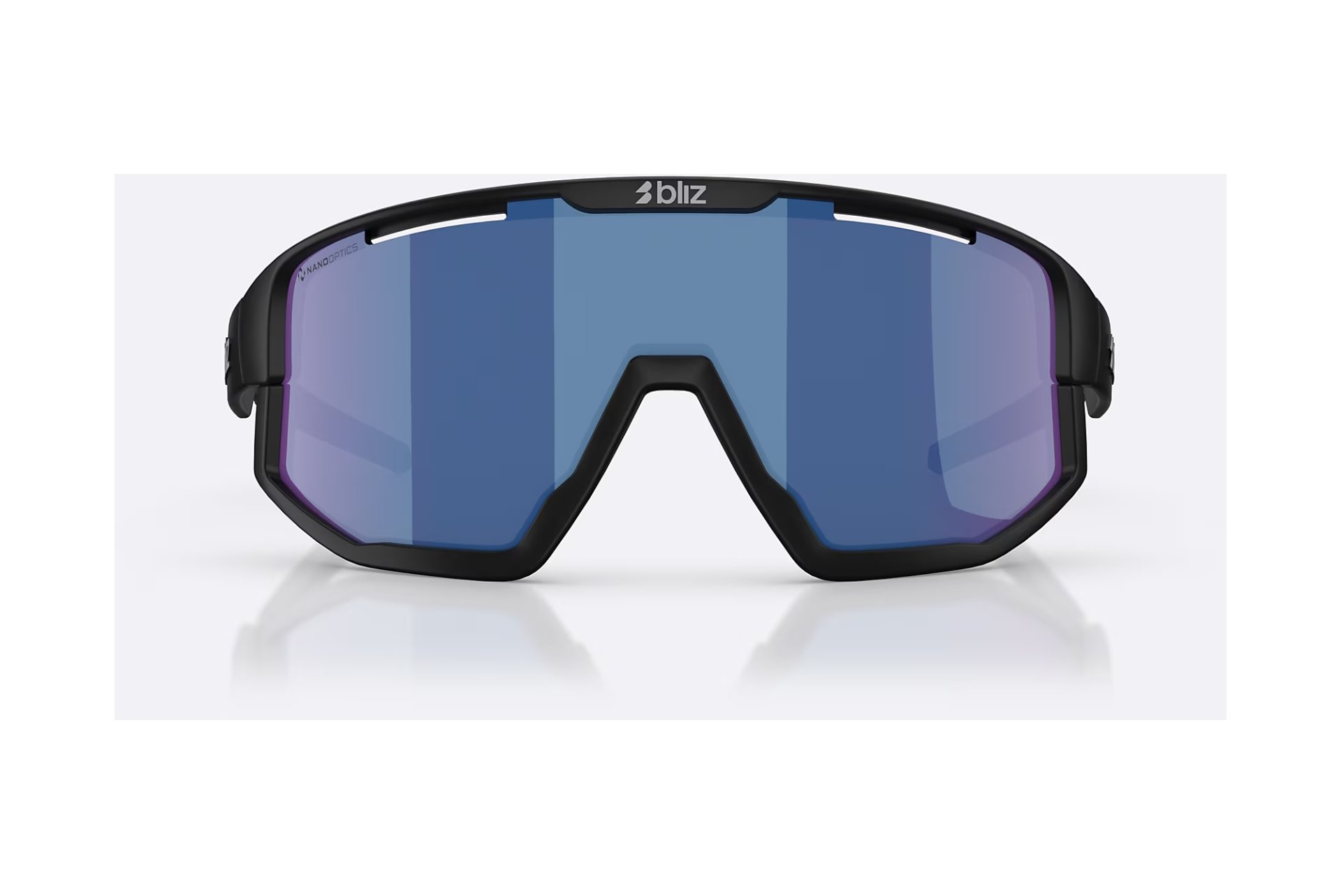 Bliz Fusion Small Matt Black - Brown w Rose Multi