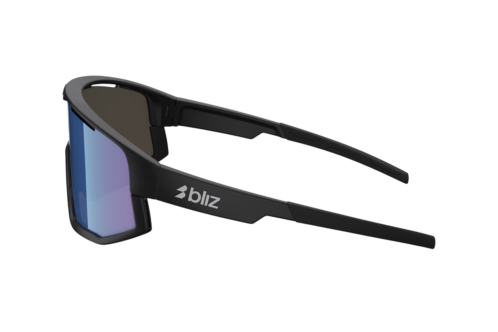 Bliz Fusion Small Matt Black - Brown w Rose Multi