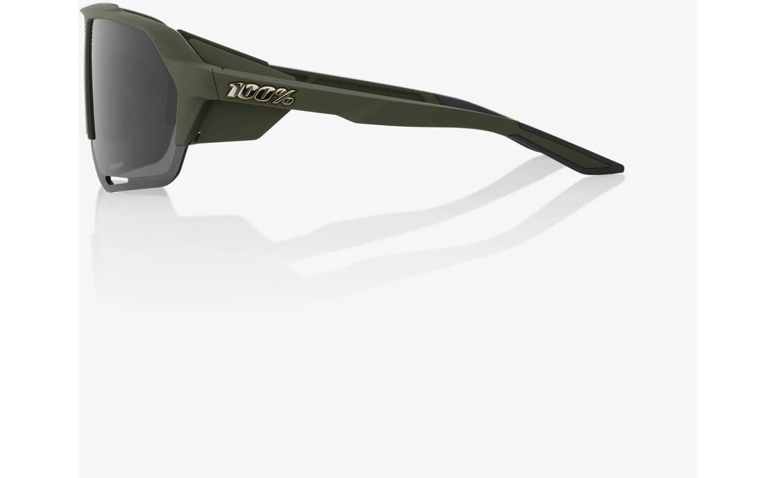 100 Percent Norvik Soft Tact Army Green / Smoke Lens