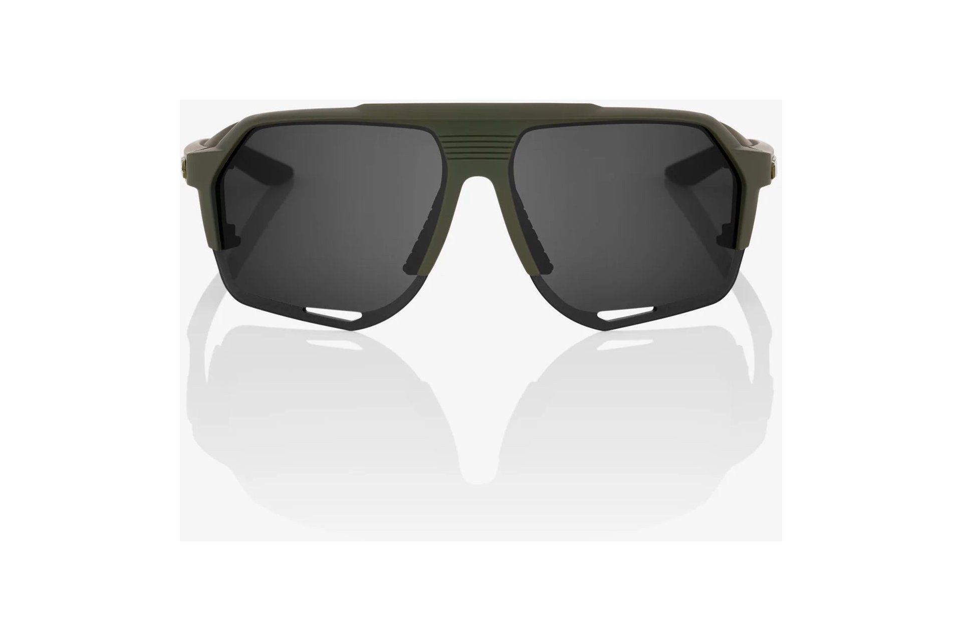 100 Percent Norvik Soft Tact Army Green / Smoke Lens