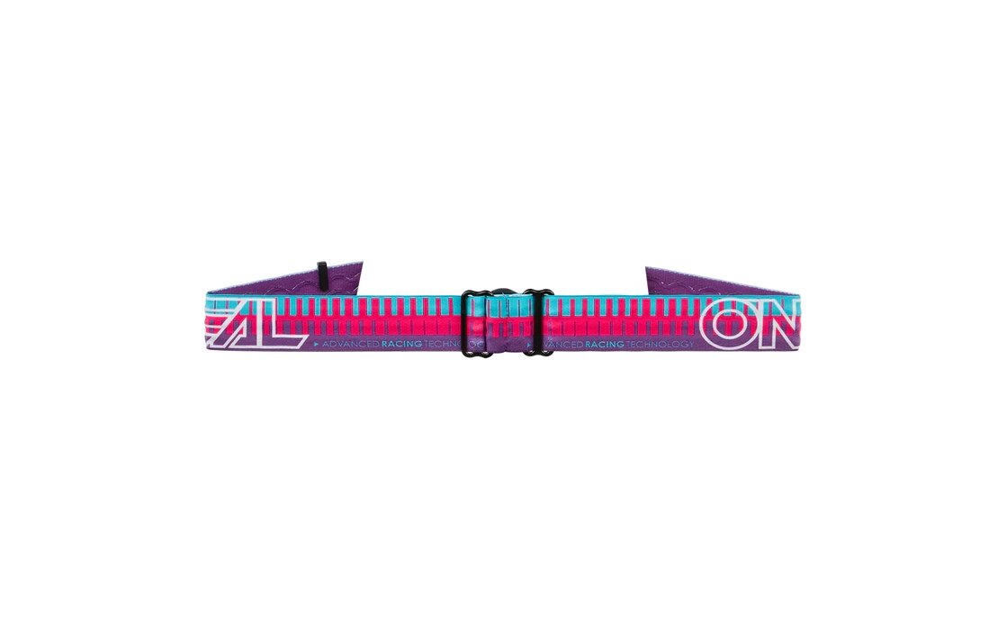 O'Neal B-10 Goggle Striped pink/purple - silver mirror