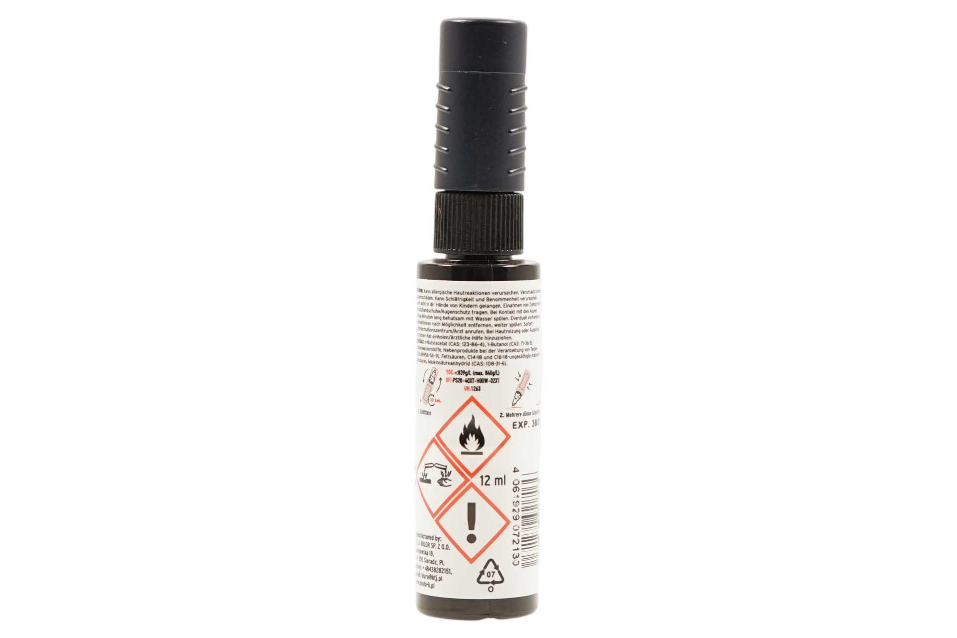 Carver Lackstift Black Blue Metallic