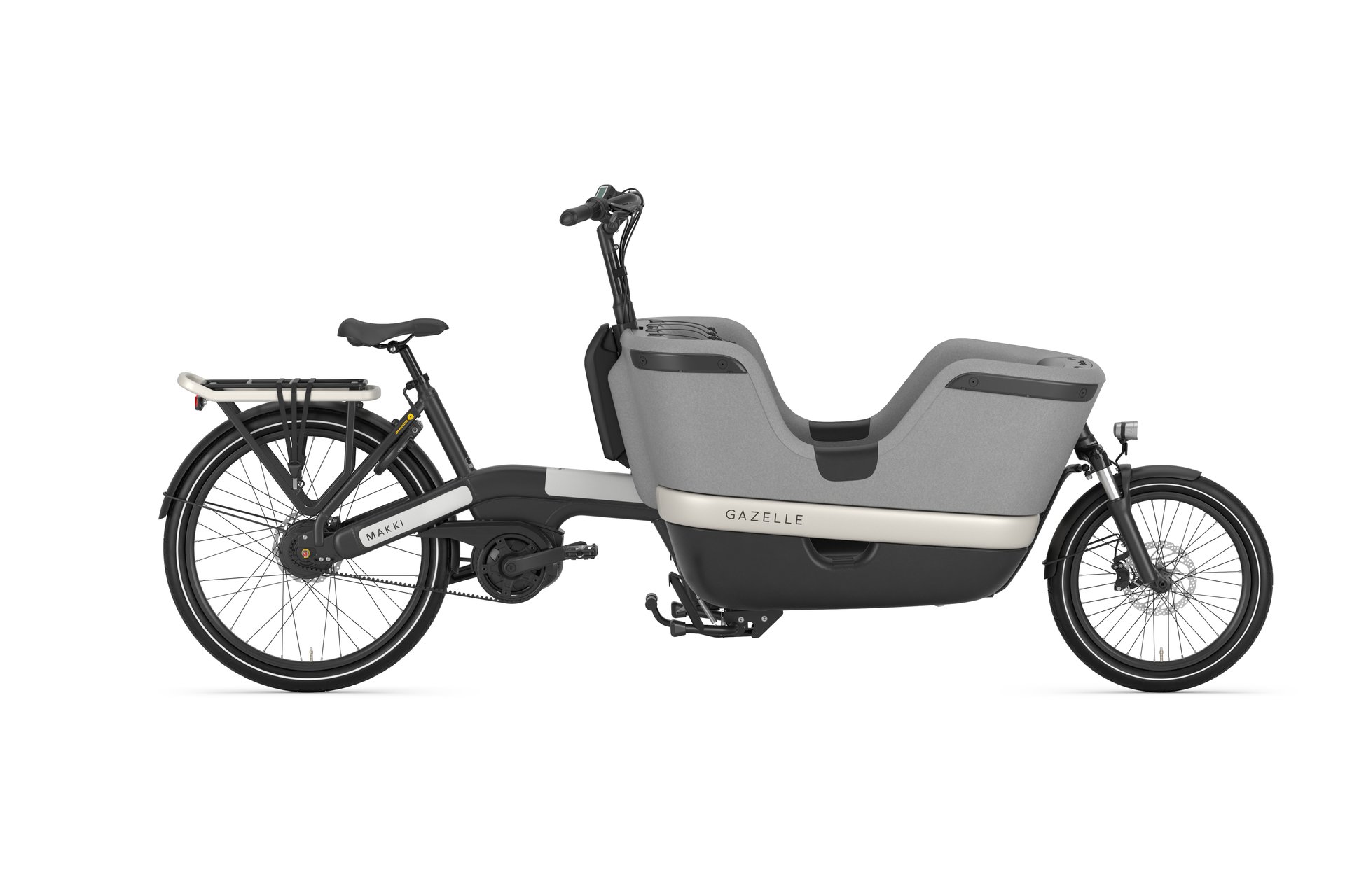 Gazelle Makki Load - 500 Wh - 26 Zoll - Long John - 2024
