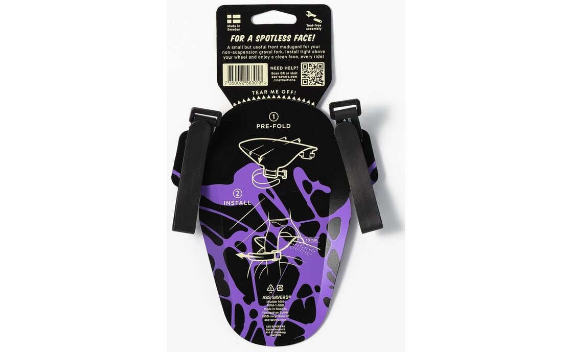 Ass Savers MFM-1 Mudder Mini Gravel Spritzschutz VR SQUID