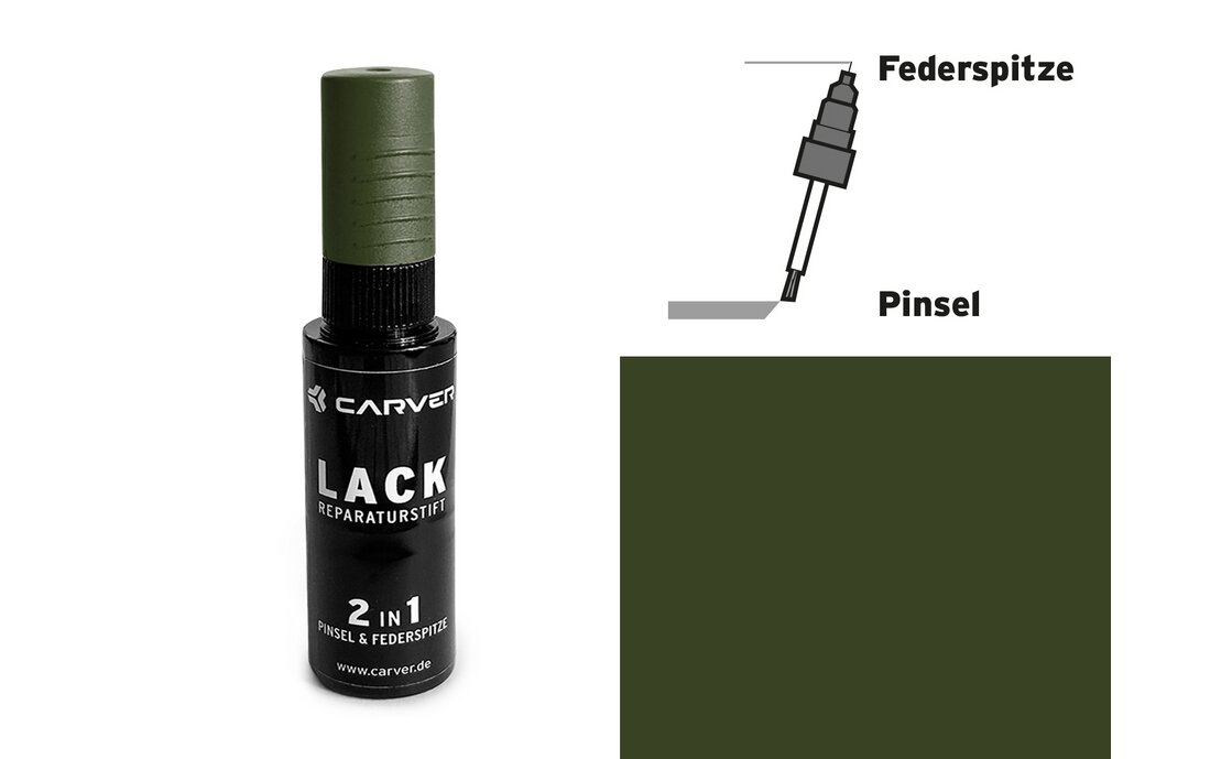 Carver Lackstift Dark Green Metallic