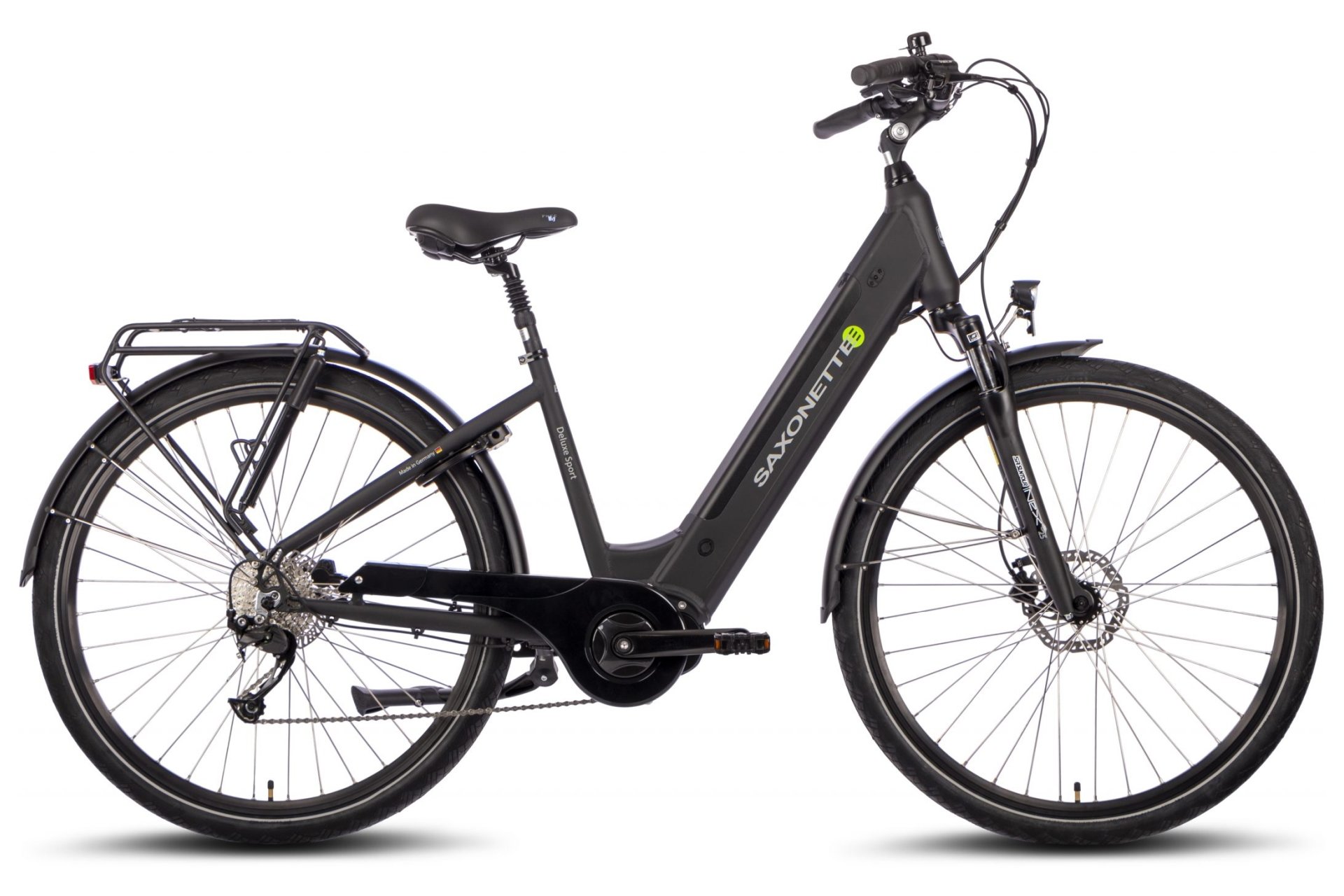 Saxonette Deluxe Sport - 418 Wh - 28 Zoll - Tiefeinsteiger