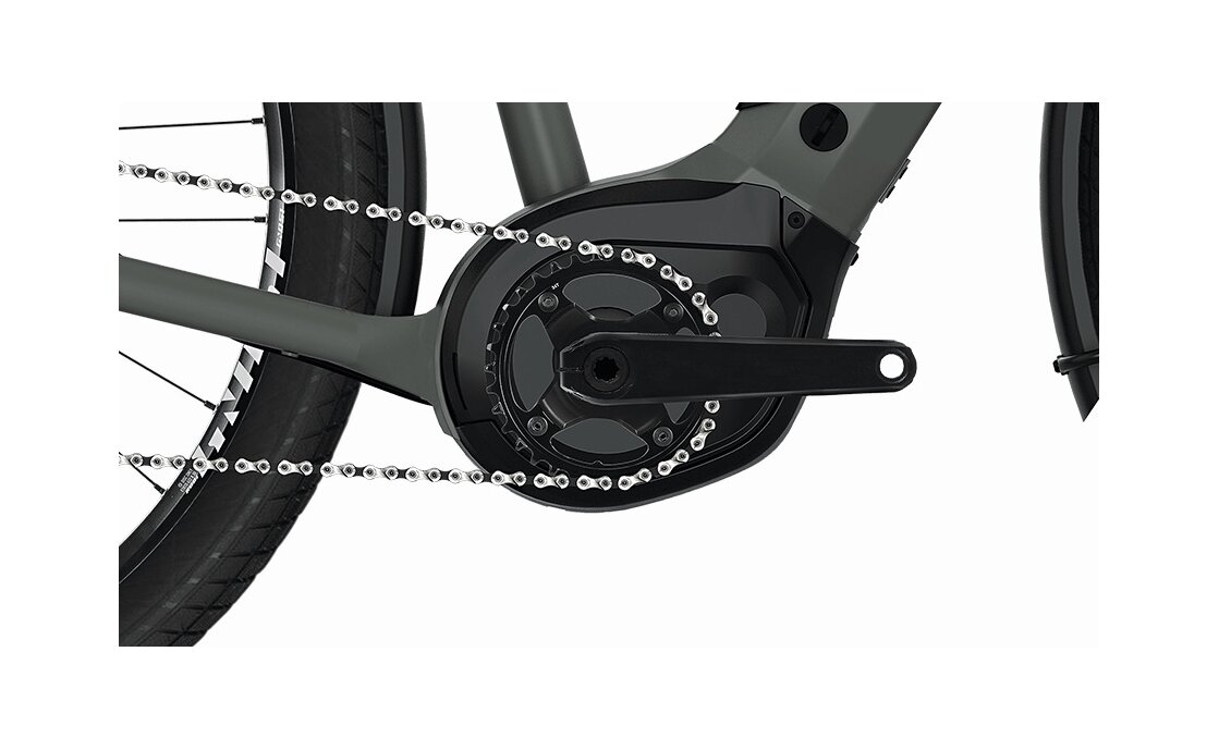 Ghost Hybride Square Travel B4.7+ AL W - 500 Wh - 27,5 Zoll - Trapez