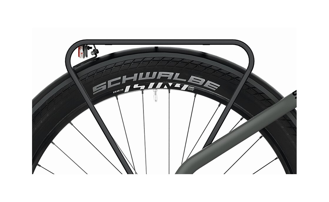 Ghost Hybride Square Travel B4.7+ AL W - 500 Wh - 27,5 Zoll - Trapez