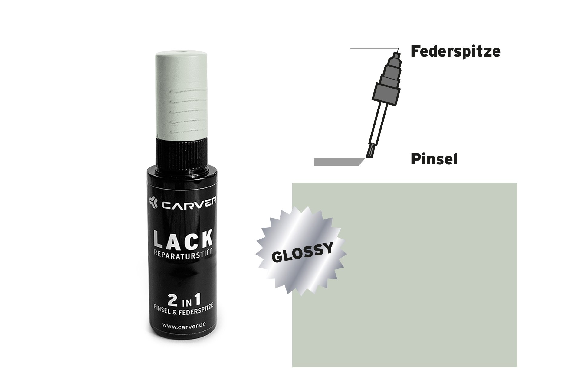 Carver Lackstift Pale Turquoise