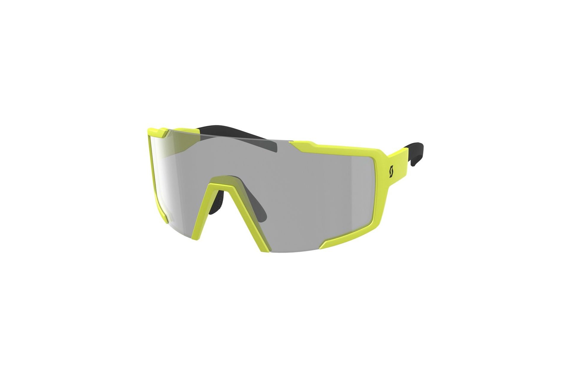 Scott Shield LS Sonnenbrille yellow matt / grey light sensitive 35