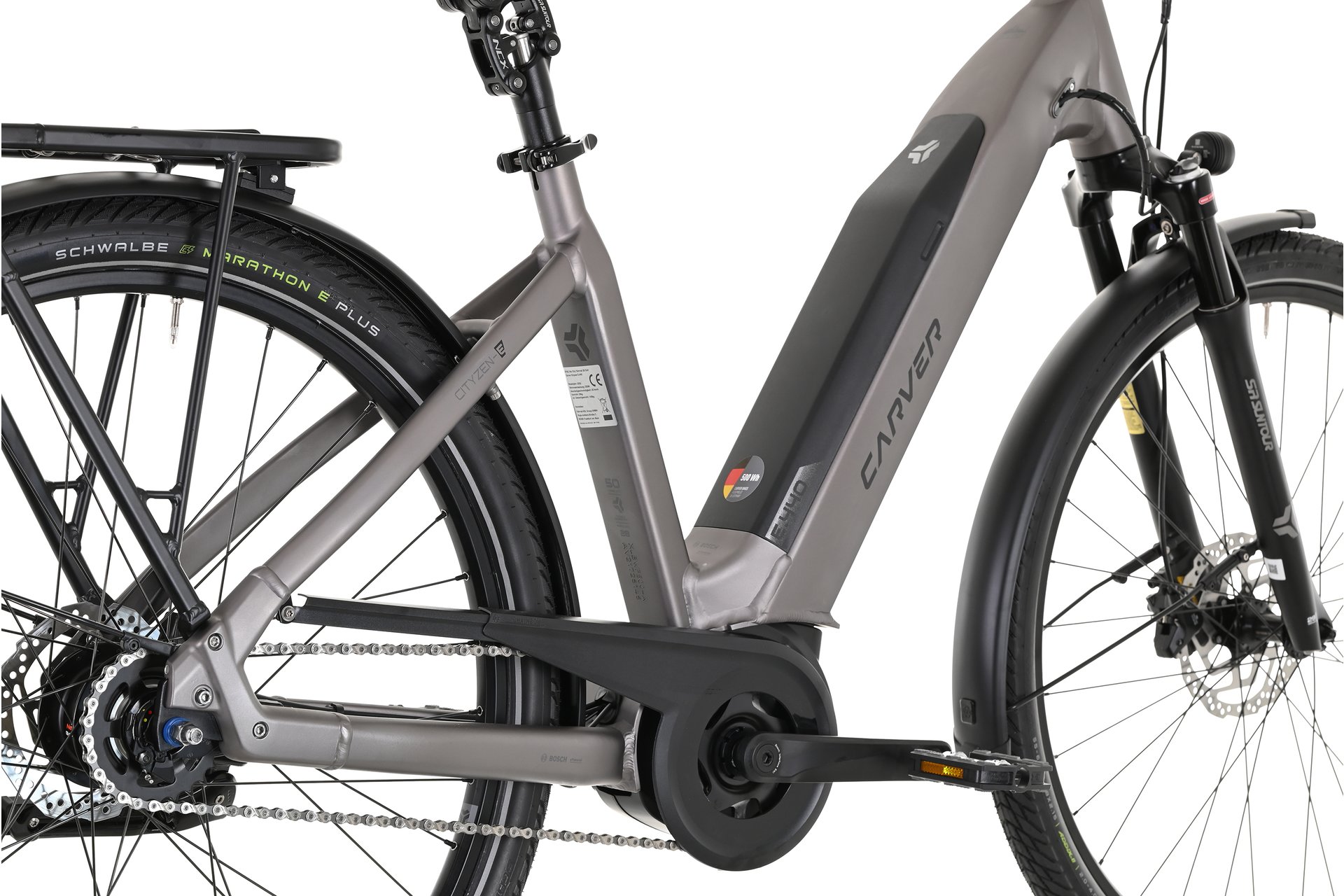 Carver Cityzen E.440 FL - 500 Wh - 28 Zoll - Tiefeinsteiger - 2025