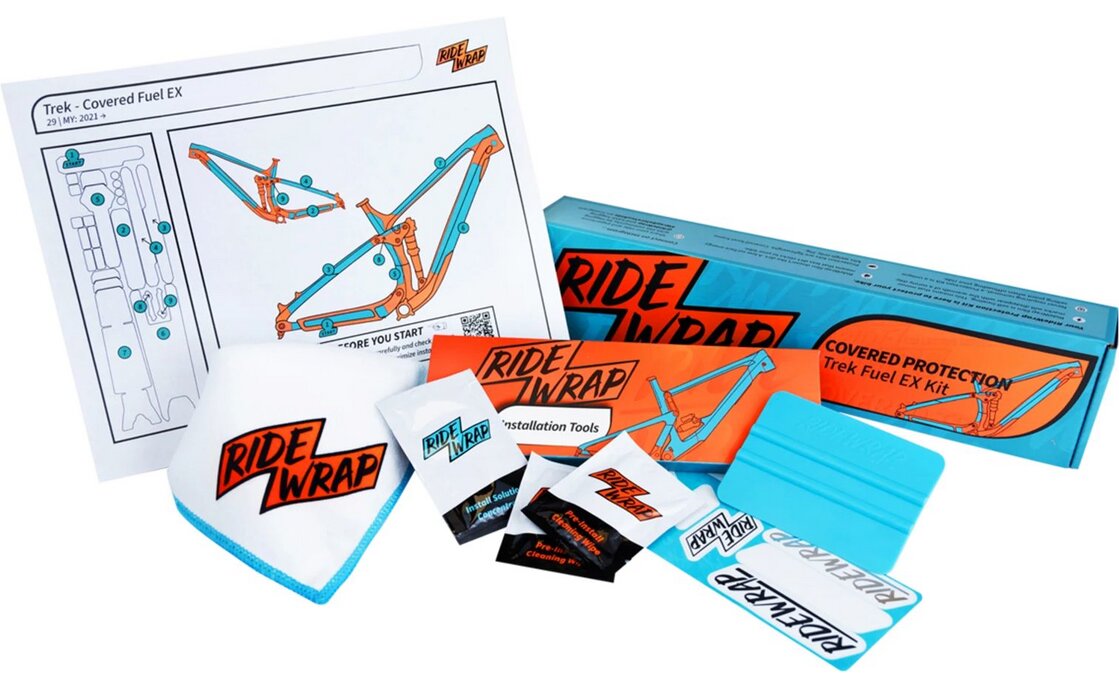 Ridewrap Trek Fuel EX Covered Frame Protection Kit