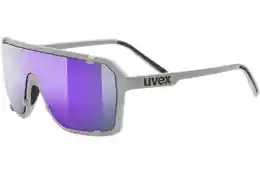Uvex ESNTL Epic Grey Matt/Mirror Purple