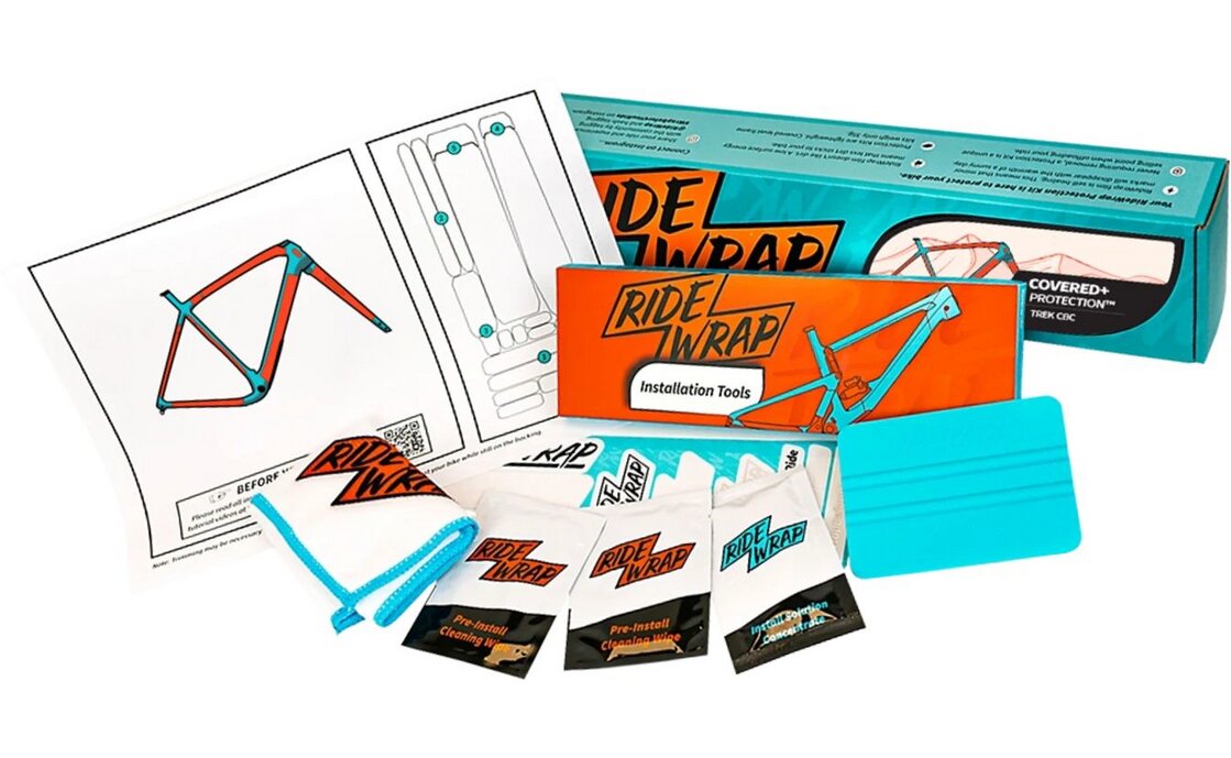 Ridewrap Trek Gravel/CX 2022 Covered Frame Protection Kit