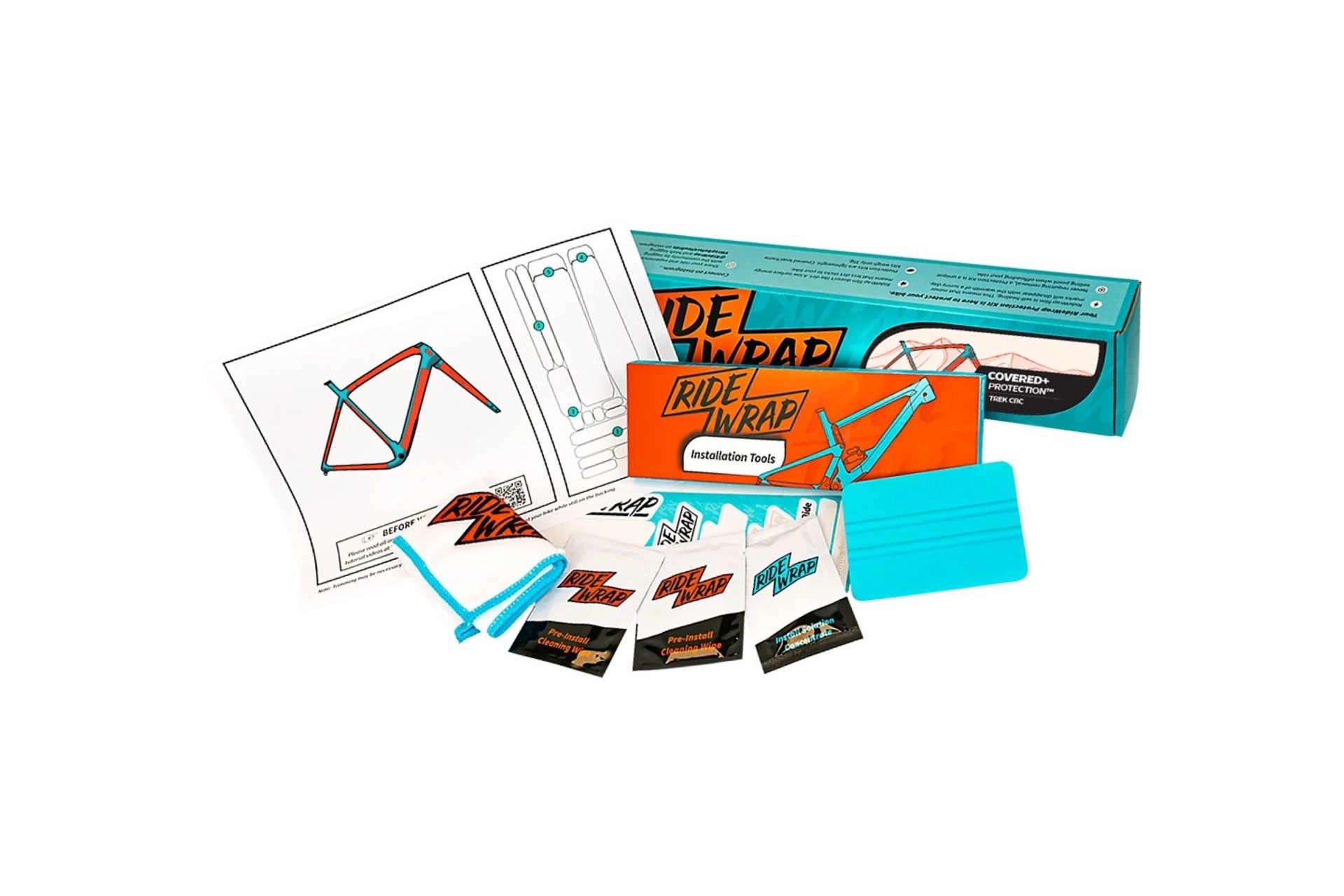 Ridewrap Trek Gravel/CX 2022 Covered Frame Protection Kit