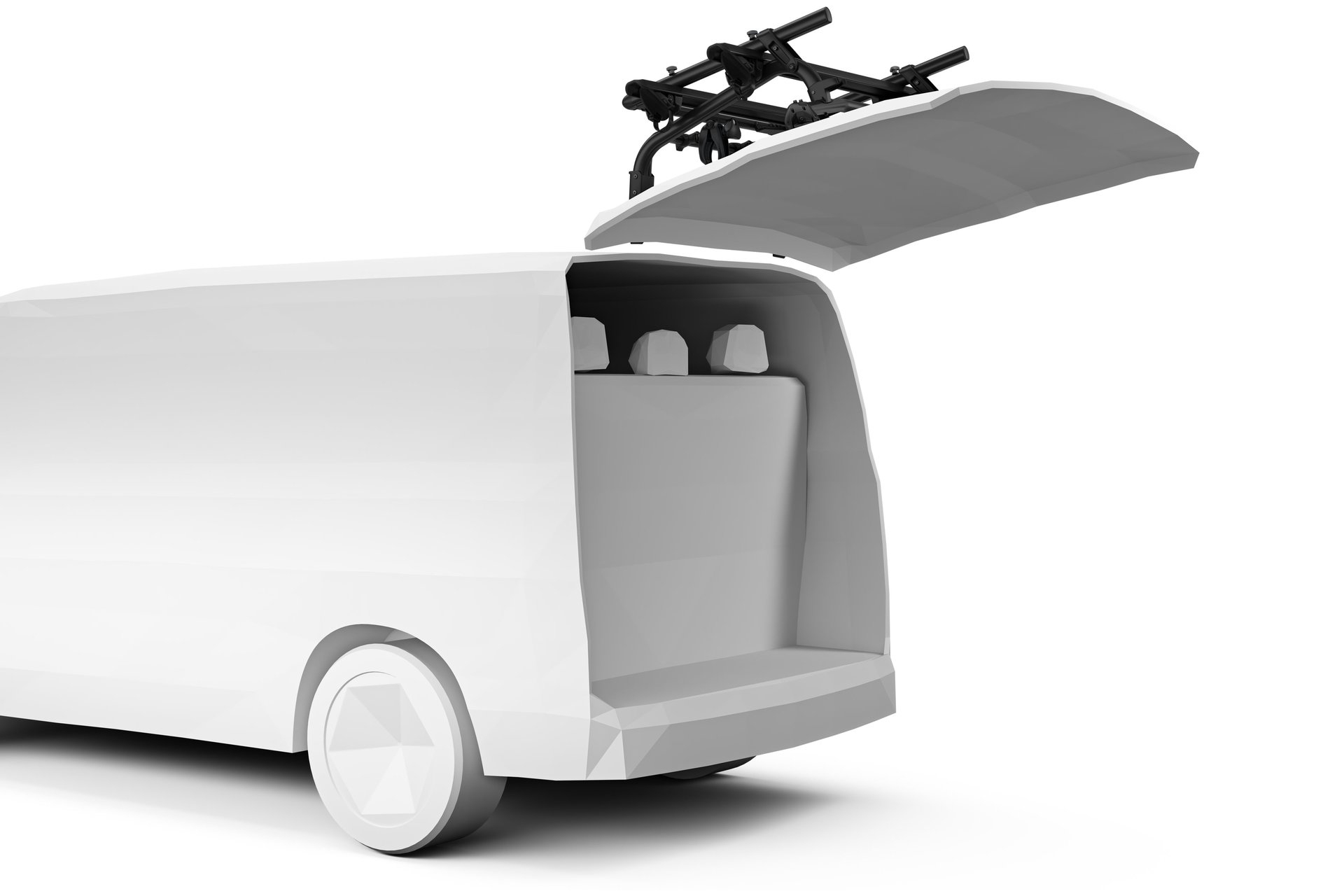 Thule WanderWay Heckklappen Fahrradträger für 2 Fahrräder