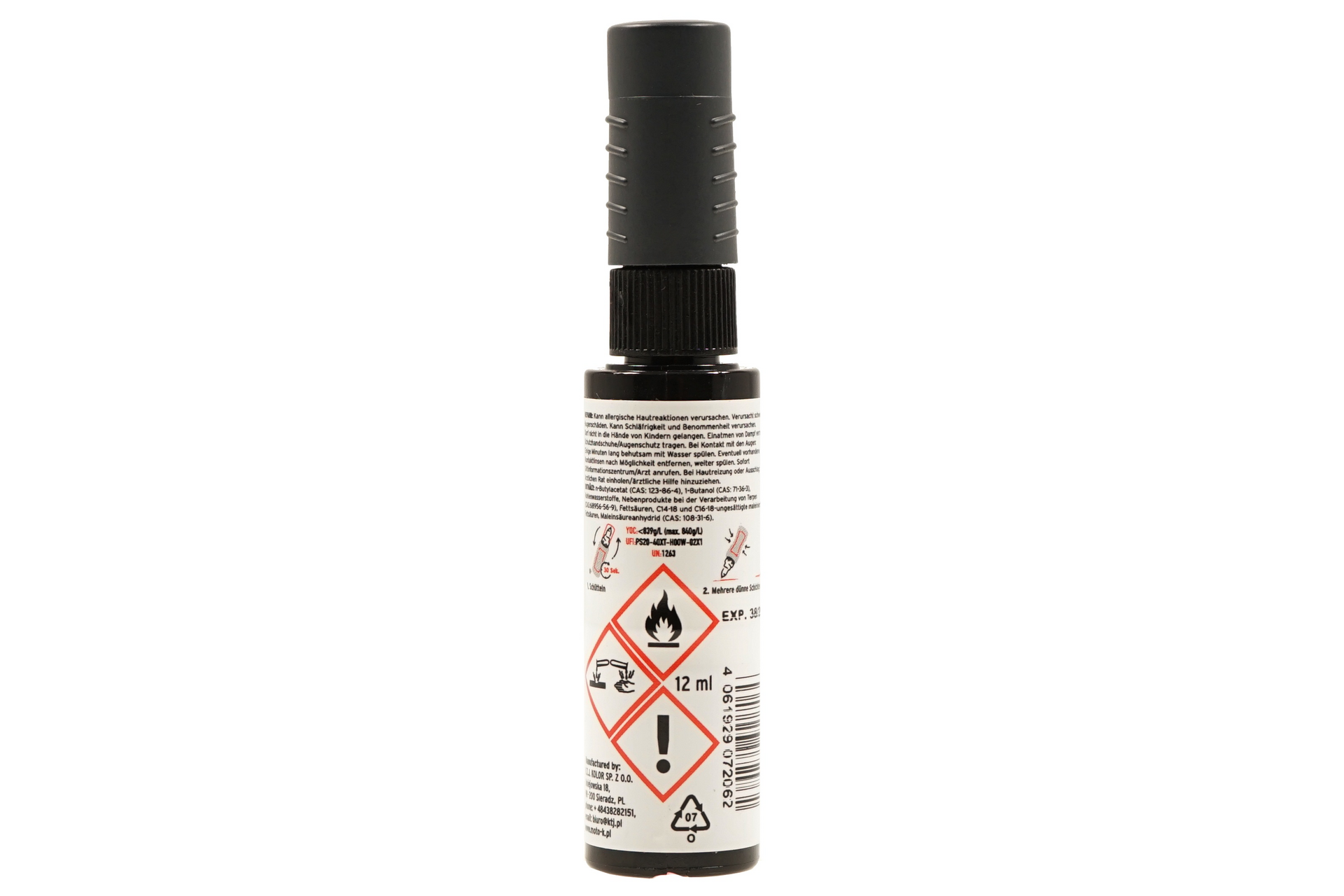 Carver Lackstift Dark Plain Grey