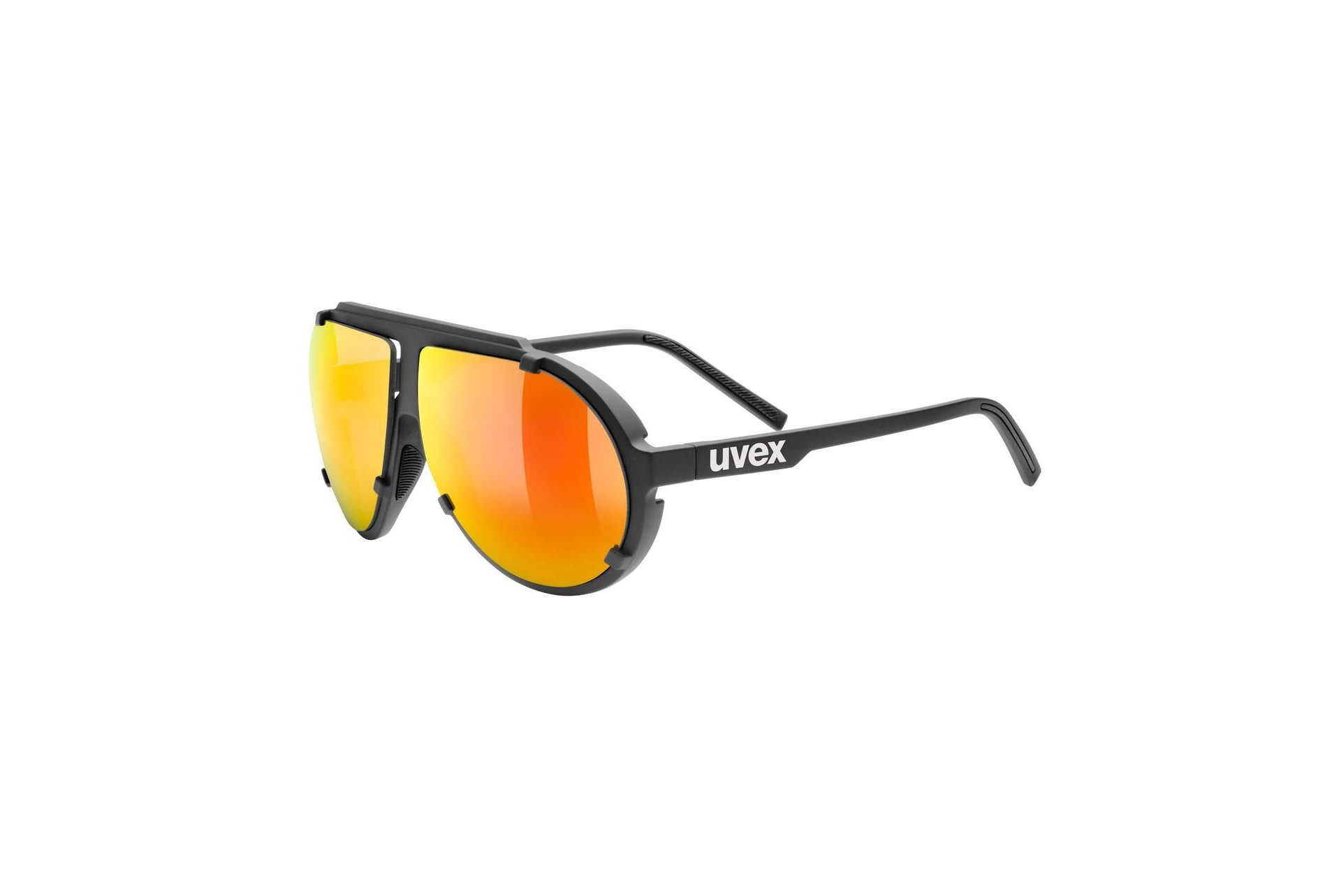 Uvex ESNTL Pina Black Matt/Mirror Red