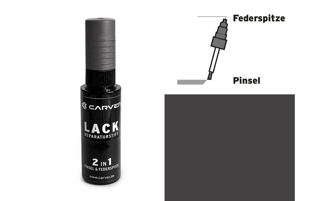Carver Lackstift Dark Anthracite